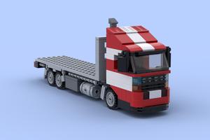 Набор LEGO MOC-80505 volo flat bed based truck