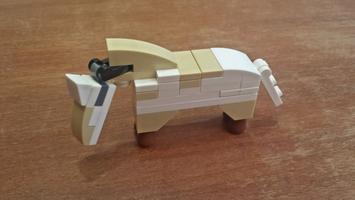 Набор LEGO MOC-80517 Horse (minifig scale)