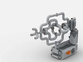 Набор LEGO MOC-80581 Lego Exaggerated Universal Joint