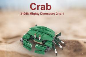 Набор LEGO MOC-80652 Crab 31058 2 to 1