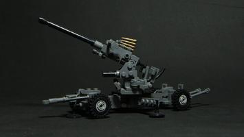 Набор LEGO MOC-80654 Bofors 40 mm Gun