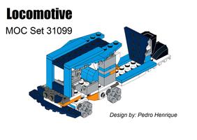 Набор LEGO Locomotive - MOC 31099