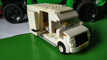 Набор LEGO MOC-80943 MOC van (With openable side door)