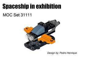 Набор LEGO Spaceship in exhibition - MOC 31111