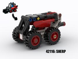 Набор LEGO MOC-81104 42116 C-model: SHERP atv