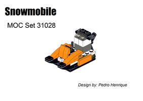 Набор LEGO Snowmobile - MOC 31028
