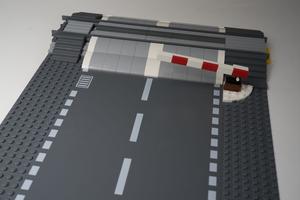 Набор LEGO MOC-81559 Railroad crossing half PennLUG