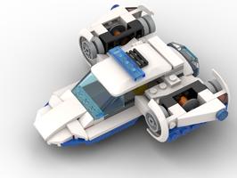 Набор LEGO MOC-81585 Flying Police Patrol Car