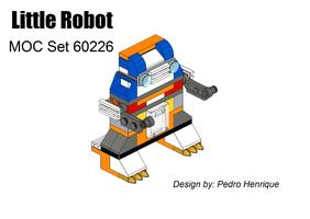 Набор LEGO MOC-81616 Little Robot - MOC 60226