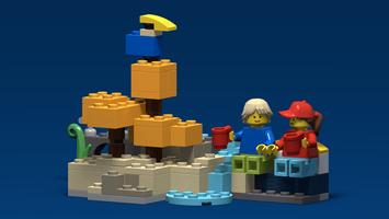 Набор LEGO BYGGLEK Fall Tree Scene in Amber