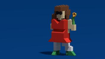 Набор LEGO BYGGLEK Lady in Red