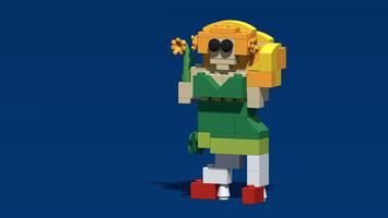 Набор LEGO BYGGLEK Lady in Green