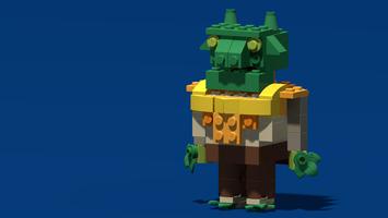 Набор LEGO BYGGLEK Armored Orc