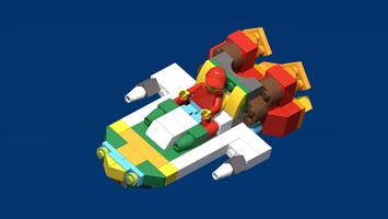 Набор LEGO MOC-81828 BYGGLEK Starfighter 2