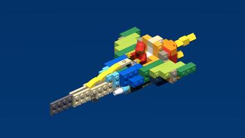 Набор LEGO MOC-81832 BYGGLEK Starfighter 4