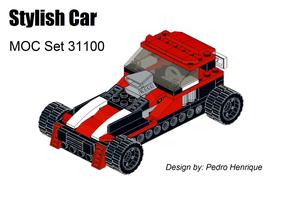 Набор LEGO MOC-81864 Stylish Car - MOC 31100