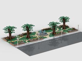 Набор LEGO MOC-82033 Lego city park