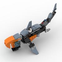 Набор LEGO Cyber Tiger Shark
