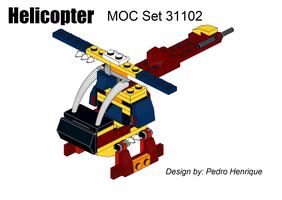 Набор LEGO MOC-82535 Helicopter - MOC 31102