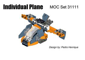 Набор LEGO MOC-82640 Individual Plane - MOC 31111