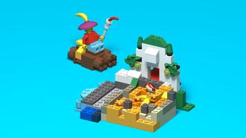 Набор LEGO MOC-82676 BYGGLEK Story 5 - Volcano Sausage Idol