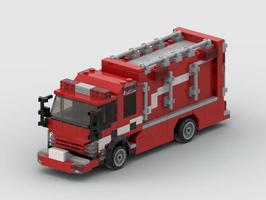 Набор LEGO MOC-82683 Isuzu F Series Rescue Truck