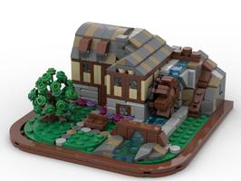 Набор LEGO MOC-82741 Micro Water Mill