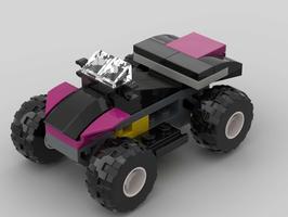 Набор LEGO MOC-82775 Quad for Race Buggy Transporter