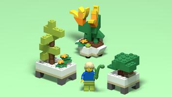 Набор LEGO BYGGLEK Container Garden - Shrubs and Flowers