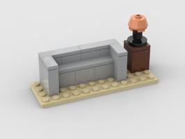 Набор LEGO Couch and lamp