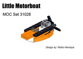 Набор LEGO Little Motorboat - MOC 31028