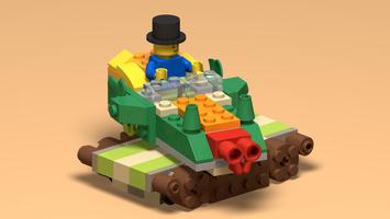 Набор LEGO MOC-83014 BYGGLEK Story Outtakes - Tophat^s Dragon Tank
