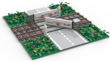 Набор LEGO MOC-83047 Level Crossing