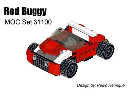 Набор LEGO MOC-83206 Red Buggy - MOC 31100