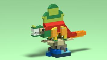 Набор LEGO MOC-83226 BYGGLEK Dimetrodon