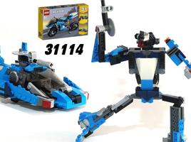 Набор LEGO Transformer Speedboat from LEGO Creator 31114: Superbike