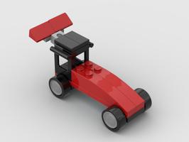 Набор LEGO MOC-83275 11001 - Dragster