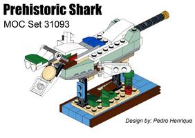 Набор LEGO MOC-83289 Prehistoric Shark - MOC 31093