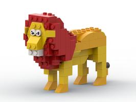 Набор LEGO MOC-83332 11011 lion