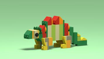 Набор LEGO BYGGLEK Stegosaurus