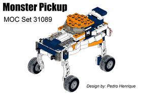 Набор LEGO MOC-83517 Monster Pickup - MOC 31089