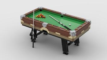 Набор LEGO MOC-83702 Billiard Pool Table