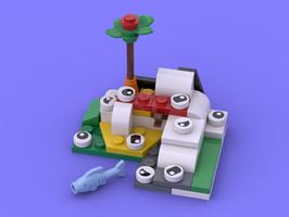 Набор LEGO The Island Have Eyes