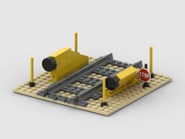 Набор LEGO MOC-84319 Klappprellbock Prellbock -  Foldable buffer stop