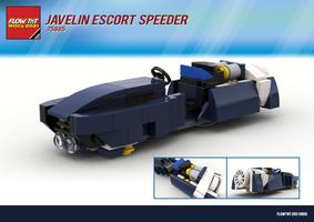 Набор LEGO MOC-84362 Javelin Escort Speeder