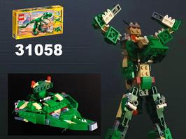 Набор LEGO LEGO Transformer Star ship  from set 31058  Mighty Dinosaurs