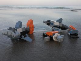 Набор LEGO MOC-84540 Cyber Sea Animals