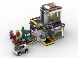 Набор LEGO MOC-84570 31068 - Modern Modular House V2