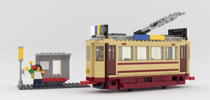 Набор LEGO MOC-84719 HTM265 tram