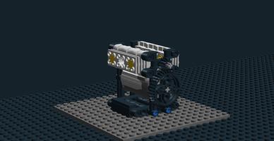 Набор LEGO Boxer 6 Engine
